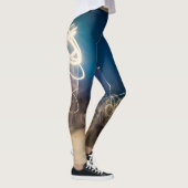 Abstract Intentional Camera Movement Night Light T Leggings (Rechts)