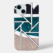 Abstract iphone 15 case design (Rückseite)