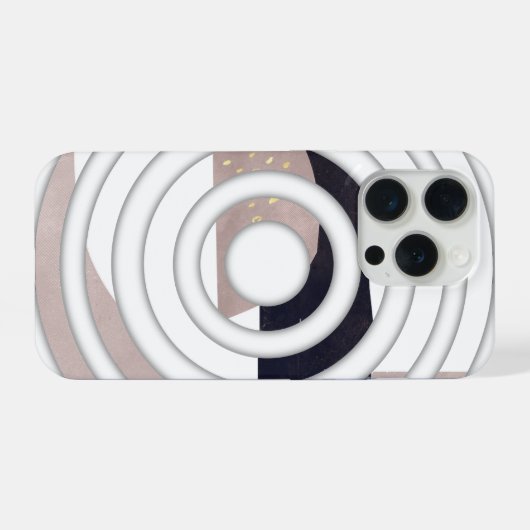 Abstract Iphone 15 pro Case Design iPhone Hülle (Rückseite (Horizontal))