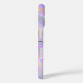 Abstract Iridescent 3D Effect Monogram Case-Mate iPhone Hülle (Rückseite / Rechts)