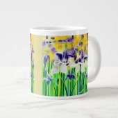 Abstract Iris Cup Jumbo-Tasse (Vorderseite Rechts)