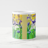 Abstract Iris Cup Jumbo-Tasse (Vorderseite)