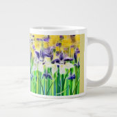 Abstract Iris Cup Jumbo-Tasse (Rechts)