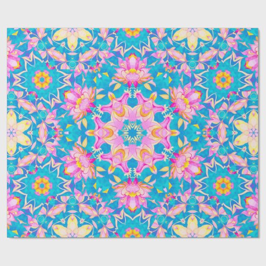 Abstract islamic pattern in arabian style. Seamles Geschenkpapier (Flach)