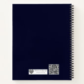 Abstract Knowledge Graph | Connected Learning Netw Notizblock (Rückseite)