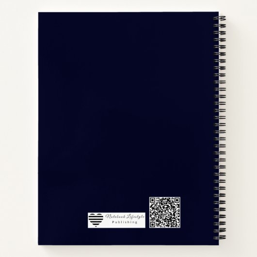 Abstract Knowledge Graph | Connected Learning Netw Notizblock (Rückseite)