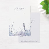 Abstract Lavander Earrings Jewelry Display Card (Schreibtisch)