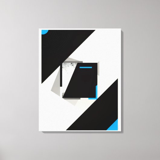 Abstract Leinwanddruck (Vorderseite)