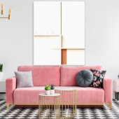 Abstract Leinwanddruck (Insitu (Wohnzimmer))