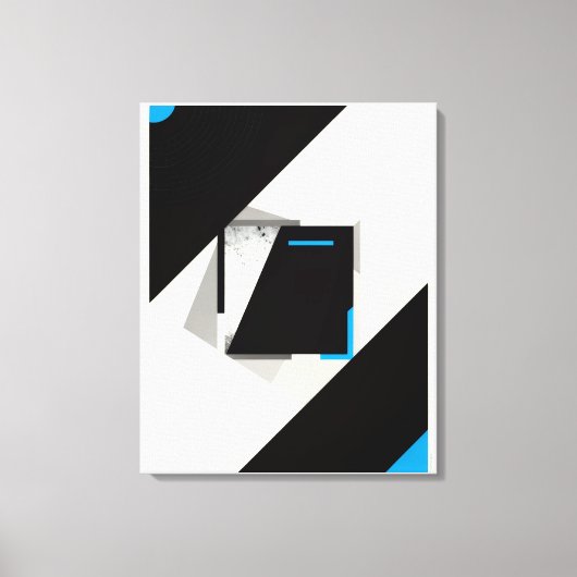 Abstract Leinwanddruck (Vorderseite)