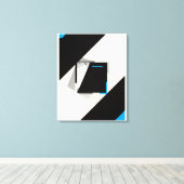 Abstract Leinwanddruck (Insitu (Holzboden))