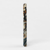 Abstract Leopard Print Swirl Case-Mate iPhone Hülle (Hinten/Rechts)