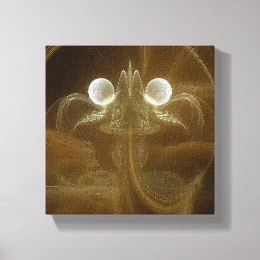 Abstract Light Energy Canvas Art Leinwanddruck (Vorderseite)