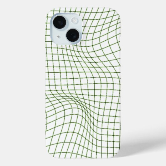 Abstract Line Art iPhone 15 Case (Rückseite)