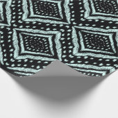 Abstract Line, Beautiful, Ikat seamless pattern, B Geschenkpapier (Ecke)