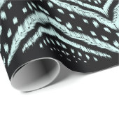 Abstract Line, Beautiful, Ikat seamless pattern, B Geschenkpapier (Rolleneckpunkt)