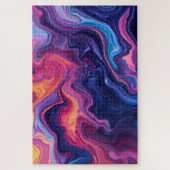 Abstract Liquid Art Vivid Colors Jigsaw Puzzle (Vertikal)