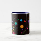 Abstract _lunares mug zweifarbige tasse (Mittel)