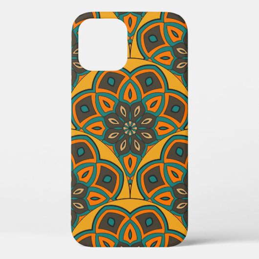 Abstract mandala fish scale seamless pattern. Orna Case-Mate iPhone Hülle (Rückseite)