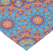 Abstract mandala round seamless pattern kaleidosco tischdecke (Schrägansicht)