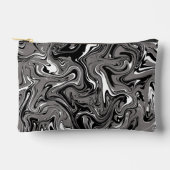 Abstract Marble illustration Black   Zubehörtasche (Vorderseite)