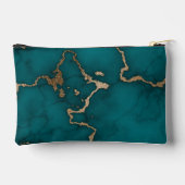 Abstract Marble illustration Cute Zubehörtasche (Rückseite)