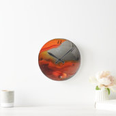 Abstract Marble Wall Clock Runde Wanduhr (Zuhause)