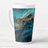 Abstract marine  milchtasse (Linke Ecke)