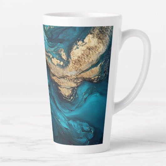 Abstract marine  milchtasse (Rechts)