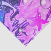 Abstract Mermaid Under the Sea Tissue Paper Seidenpapier (Detail)