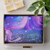 Abstract Mermaid Under the Sea Tissue Paper Seidenpapier (Geschenk)