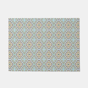 Abstract mexican tribal retro african ethno tradit fußmatte