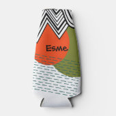 Abstract Mid-Century Modern  Flaschenkühler (Vorderseite)