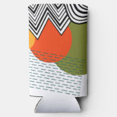 Abstract Mid-Century Modern Selters Dosenkühler (Rückseite)