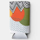 Abstract Mid-Century Modern  Selters Dosenkühler (Vorderseite)