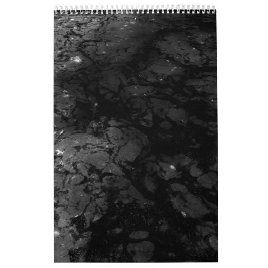 Abstract Midnight Ripples of Rio Vermelho Kalender (Titelbild)