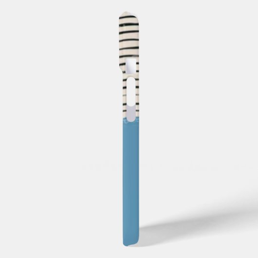 Abstract minimalist artistic lines Monogram Case-Mate iPhone Hülle (Rückseite / Links)