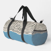 Abstract minimalist artistic lines Monogram Duffle Bag (Rechte Ecke)