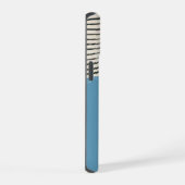 Abstract minimalist artistic lines Monogram iPhone 15 Hülle (Rechte Seite)