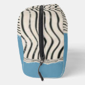 Abstract minimalist artistic lines Monogram Waschbeutel (Rechts)