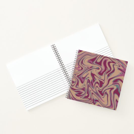 Abstract Minimalist Sketchbook Notebook Notizblock (Innenseite)