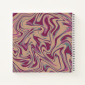 Abstract Minimalist Sketchbook Notebook Notizblock (Rückseite)