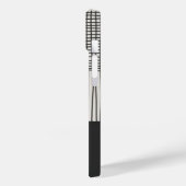 Abstract modern art minimal Monogram retro Case-Mate iPhone Hülle (Rückseite / Links)