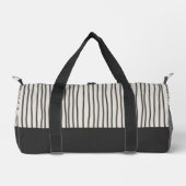 Abstract modern art minimal Monogram retro Duffle Bag (Vorderseite)