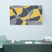 Abstract, modern, geometric, trendy pattern banner (Messeveranstaltung)