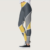 Abstract, modern, geometric, trendy pattern leggings (Links)