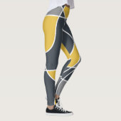 Abstract, modern, geometric, trendy pattern leggings (Rechts)