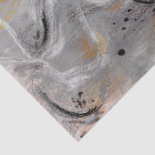 Abstract Modern Gray Decoupage Tissue Paper Seidenpapier (Ausschnitt)