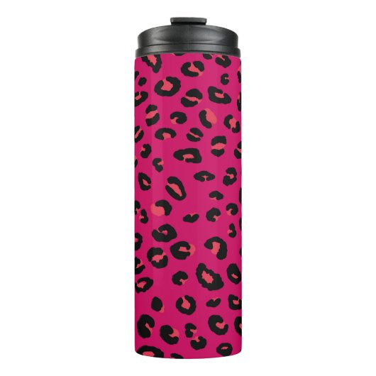 Abstract modern leopard seamless pattern. Animals Thermosbecher (Vorderseite)
