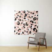 Abstract modern leopard seamless pattern. Animals  Wandteppich (Beispiel (Horizontal))
